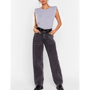 Nasty Gal | High Waisted Wide Leg Jeans